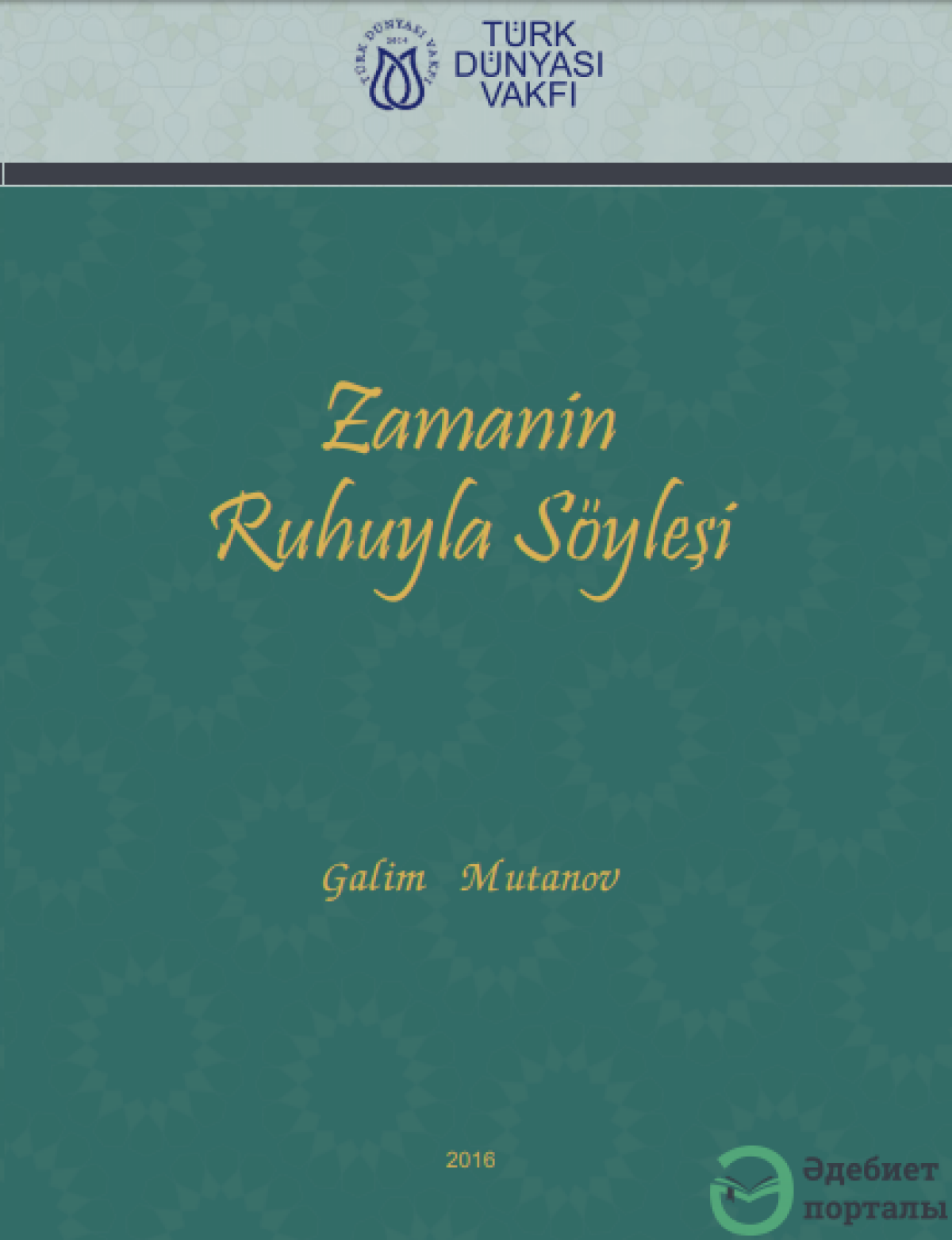 ZAMANIN RUHUYLA SÖYLEŞİ