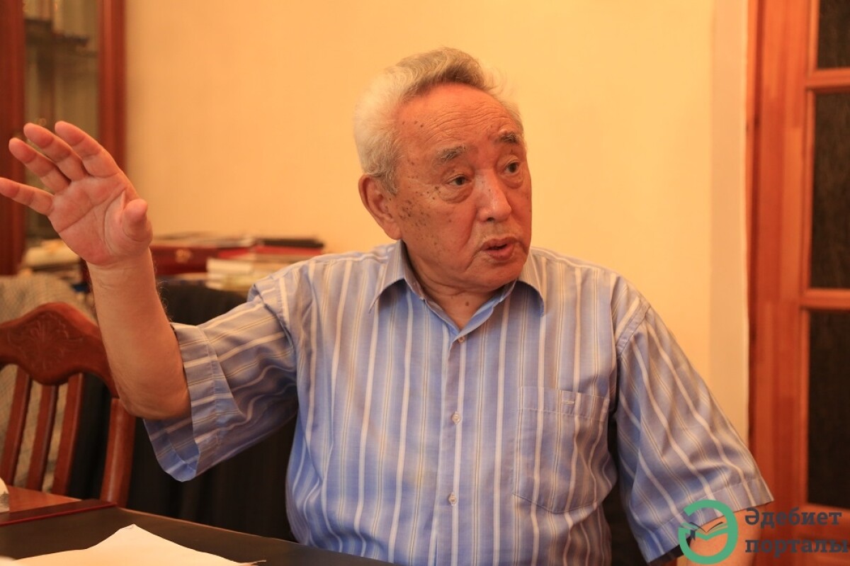 Khabdesh Zhumadilov is a painter and writer  - adebiportal.kz