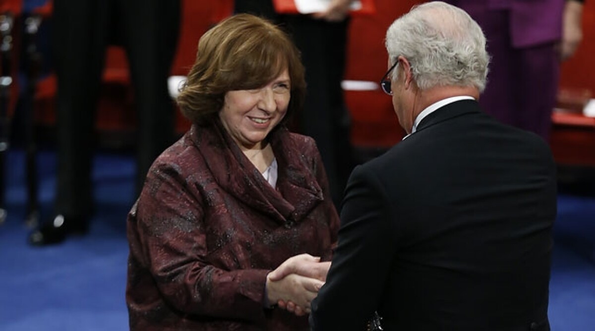 Belarusian writer Svetlana Alexievich receives Nobel Prize in Literature - adebiportal.kz