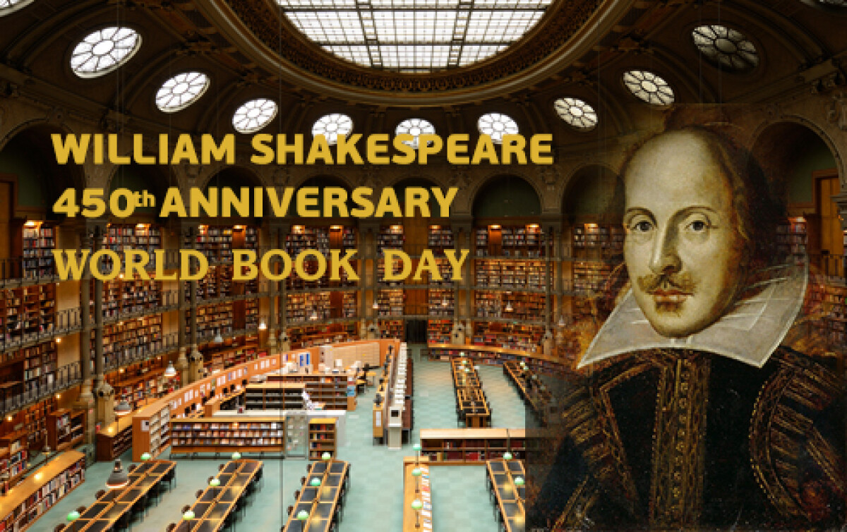 William Shakespeare 450 anniversary and the World book day - adebiportal.kz