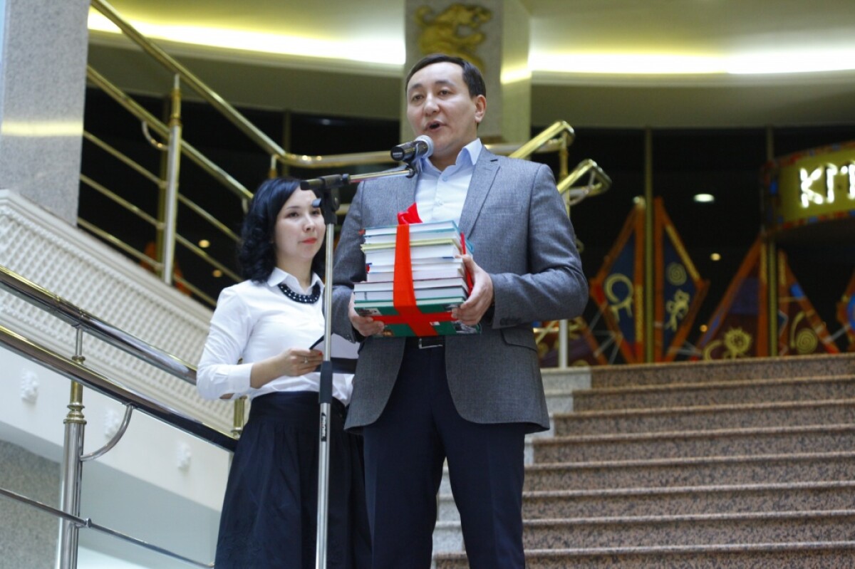 A year long exhibition is opened in the National library  - adebiportal.kz